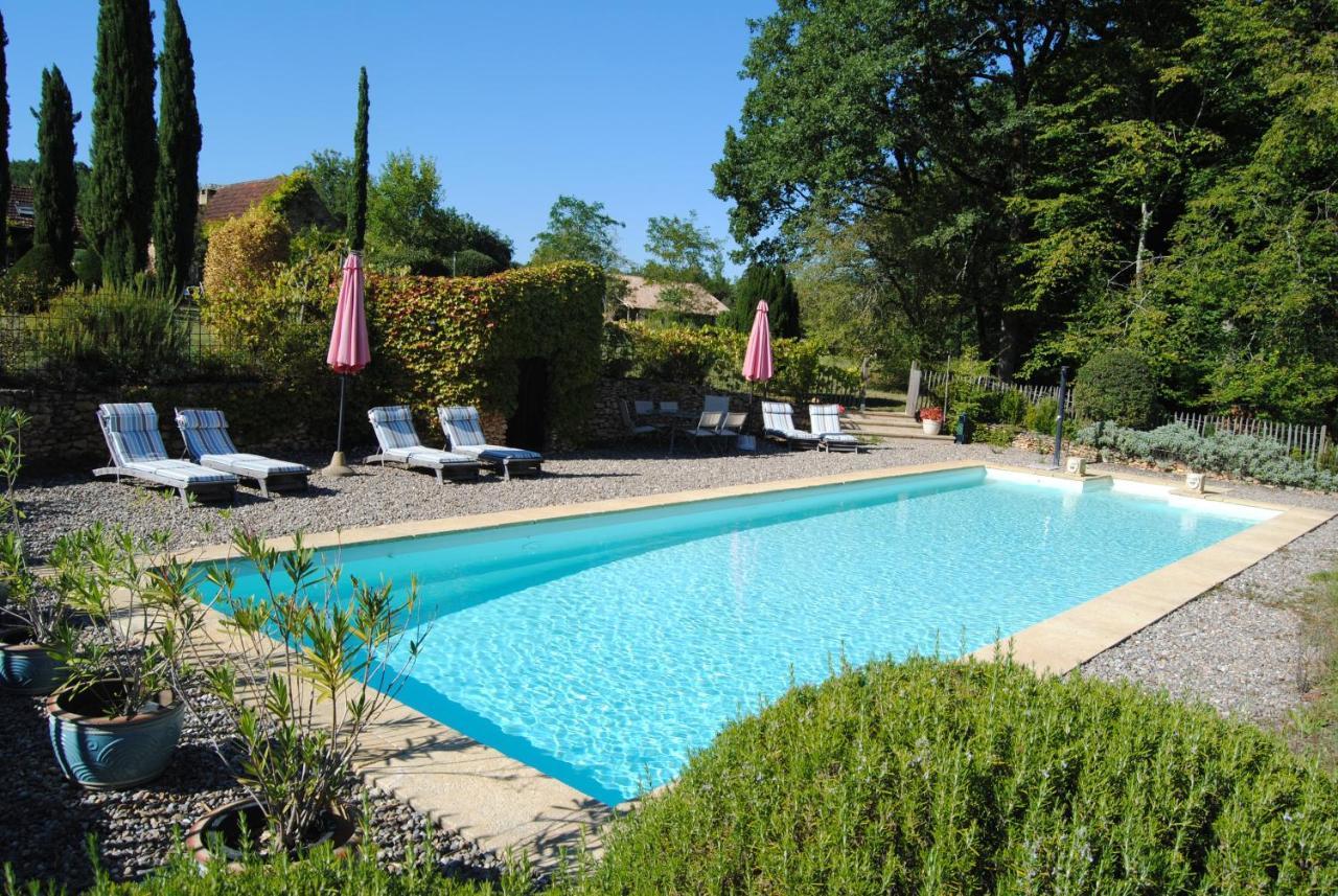 Domaine De La Charmeraie Piscine Chauffee Saint-Cirq  Exterior foto