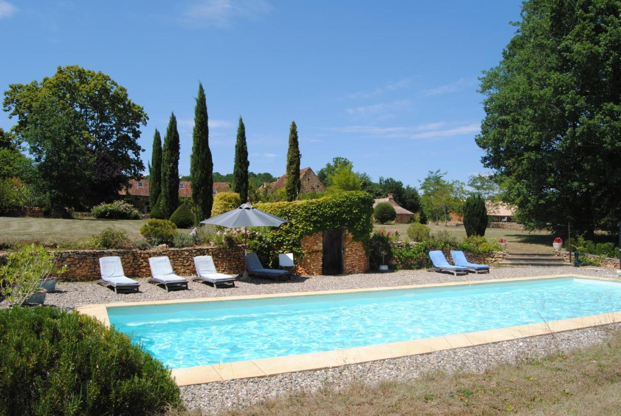 Domaine De La Charmeraie Piscine Chauffee Saint-Cirq  Exterior foto